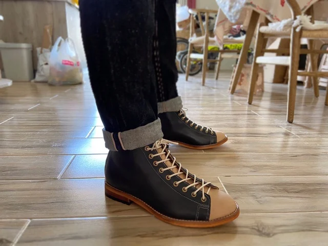 Vintage Fashion Dresses - Botas de herramientas altas para hombre,
