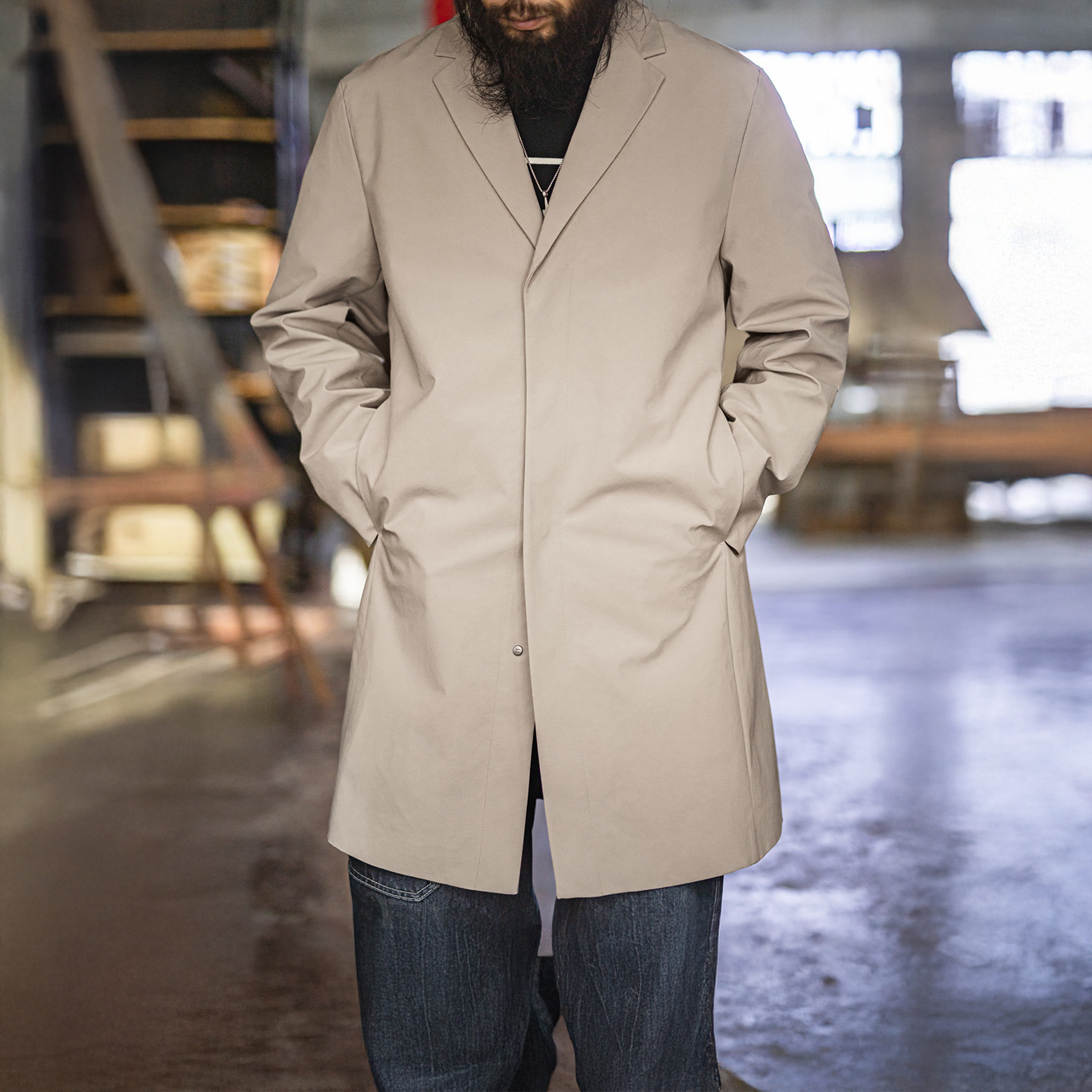 Maden Trench Coat para hombre, - Vintage Windbreaker Nylon reseña y precio