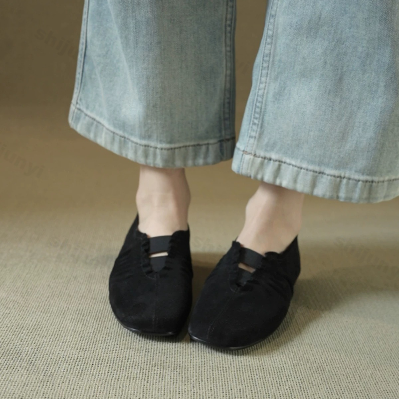 Zapatos Mary Jane con punta cu - Vintage Outdoor Fashion reseña y precio
