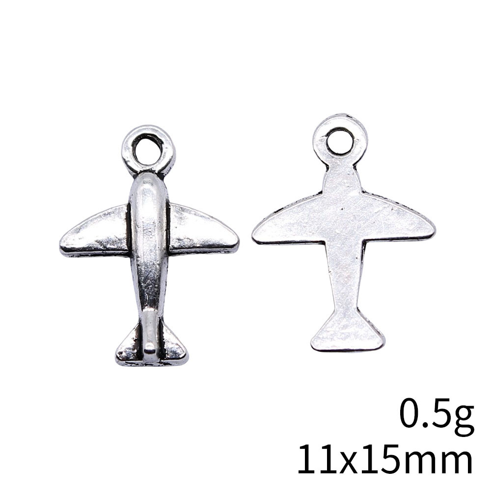 10 piezas de dijes de avión de - Vintage Fashion Stores reseña y precio