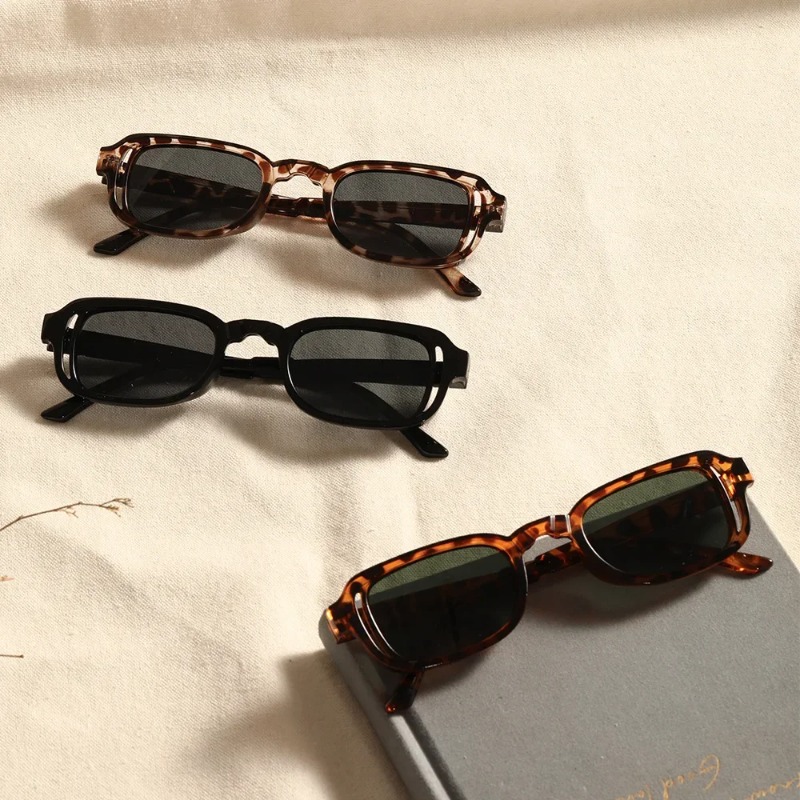Gafas de Sol Rectangulares de  - Vintage Fashion Enthusiasts reseña y precio