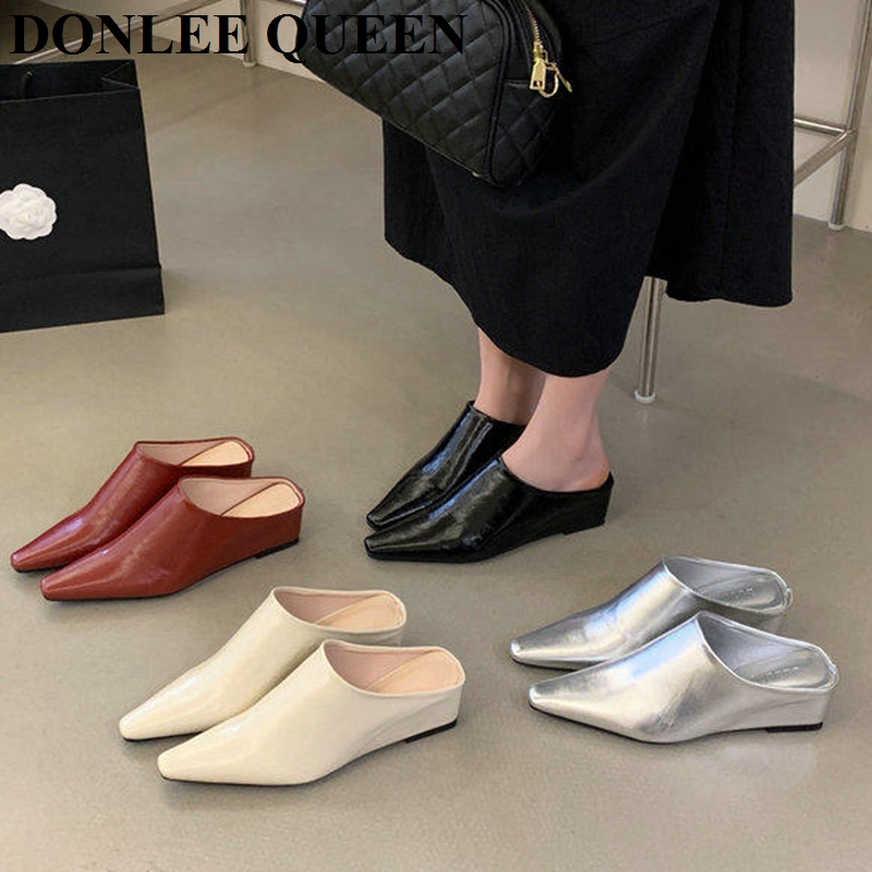 Sandalias de cuña con punta ce - Vintage Fashion Online reseña y precio