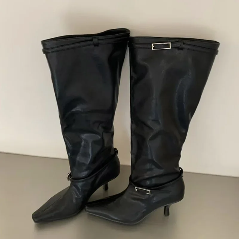 Botas altas hasta la rodilla p - Vintage Fashion Dresses reseña y precio